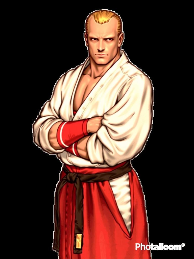 Jason Statham as Geese Howard, Comic Book Illustration