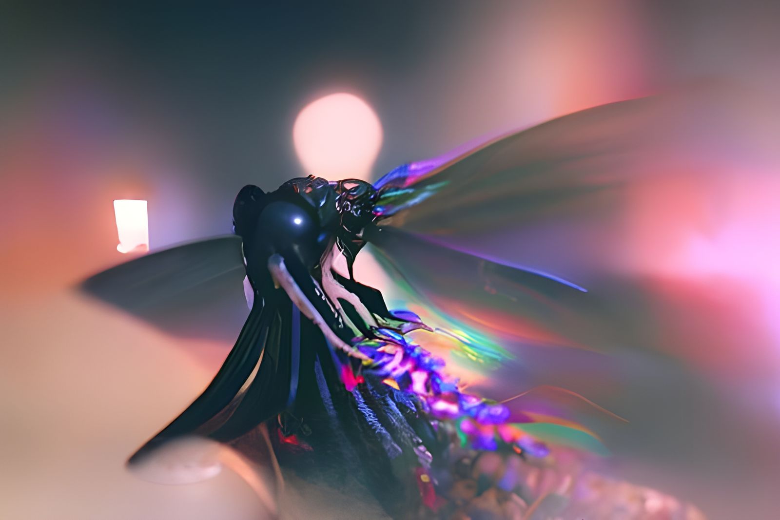 Enigmatic Spiral in Magical Realism Style