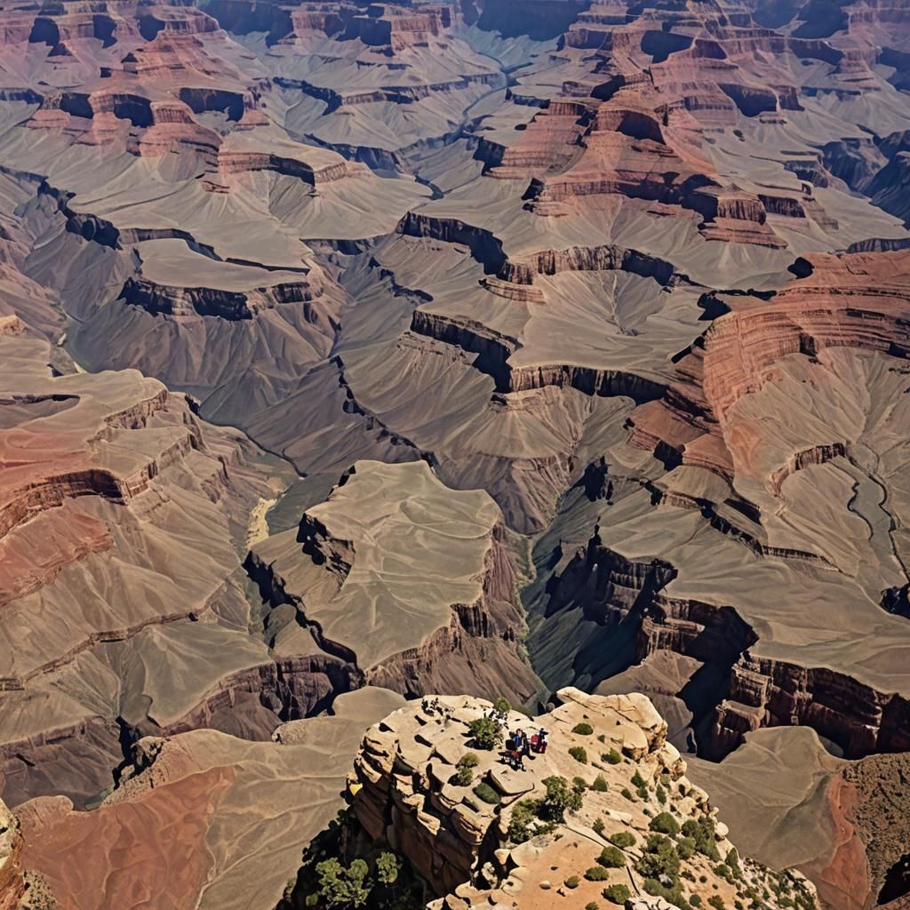 AI Interpretation of The Grand Canyon