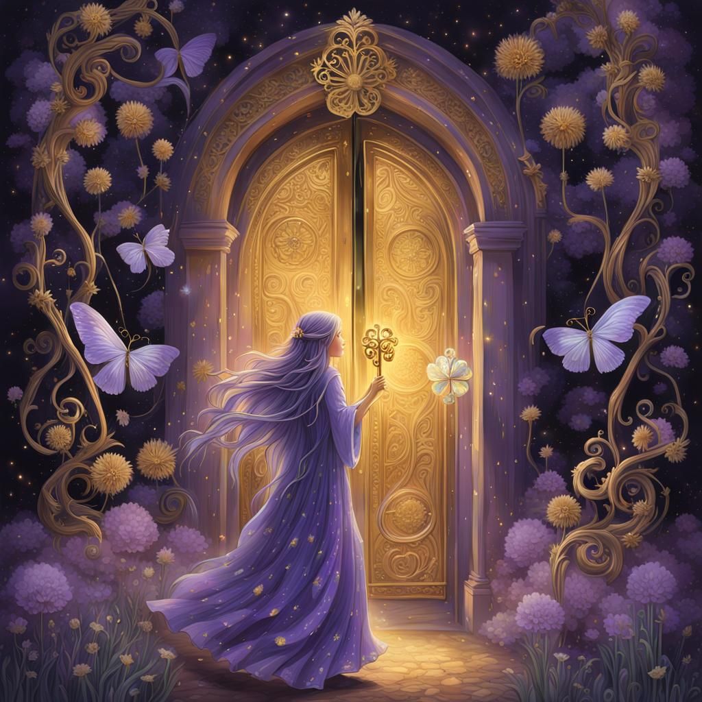 Mystical Ghost Whisperer Holds Key to Magical Door