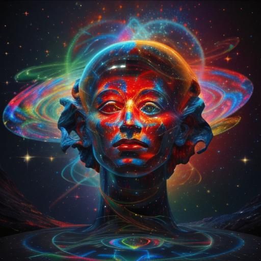 Holographic Cosmic Dream in Cubist Style