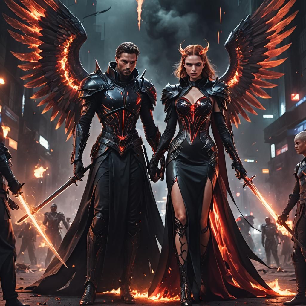 Lilith and Angel of Death
