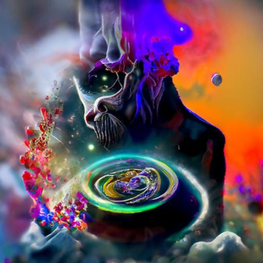 Holographic Cosmic Illustration of Time's End