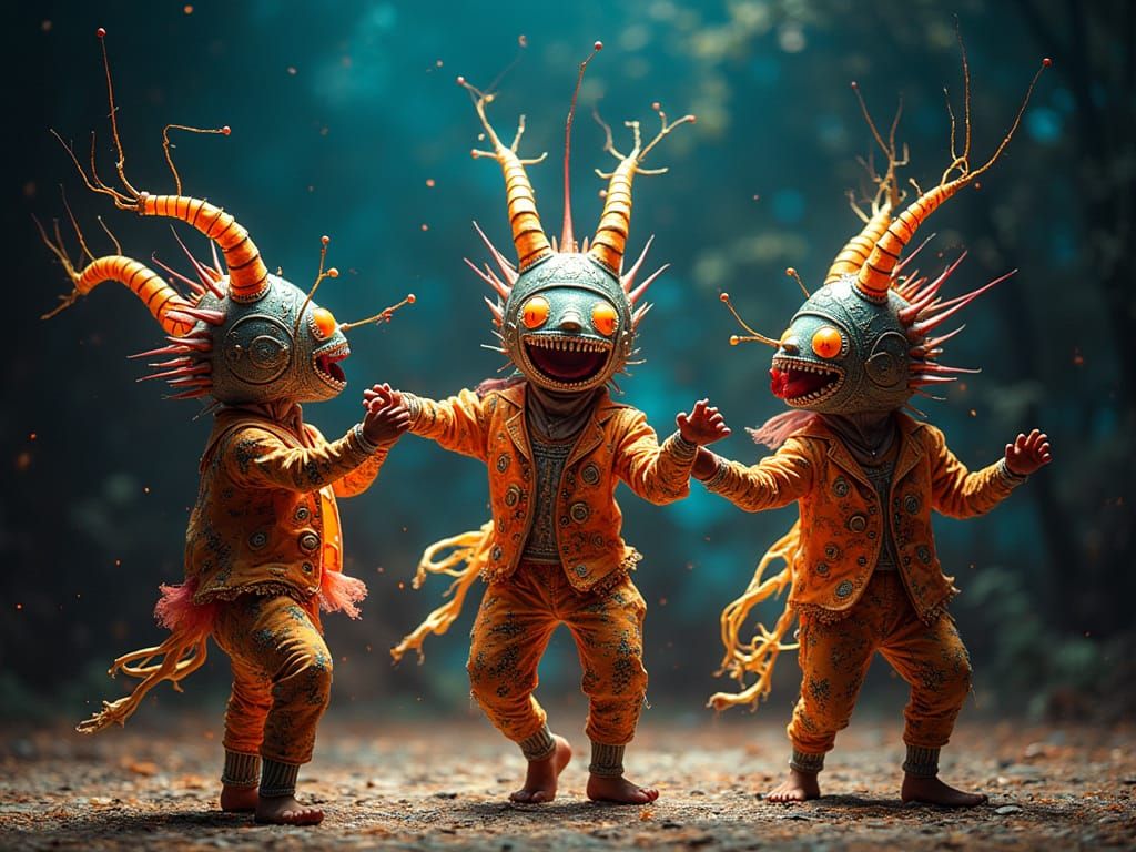 Digitised Steampunk Wayang Interpretive Repair Crew Wayangam...