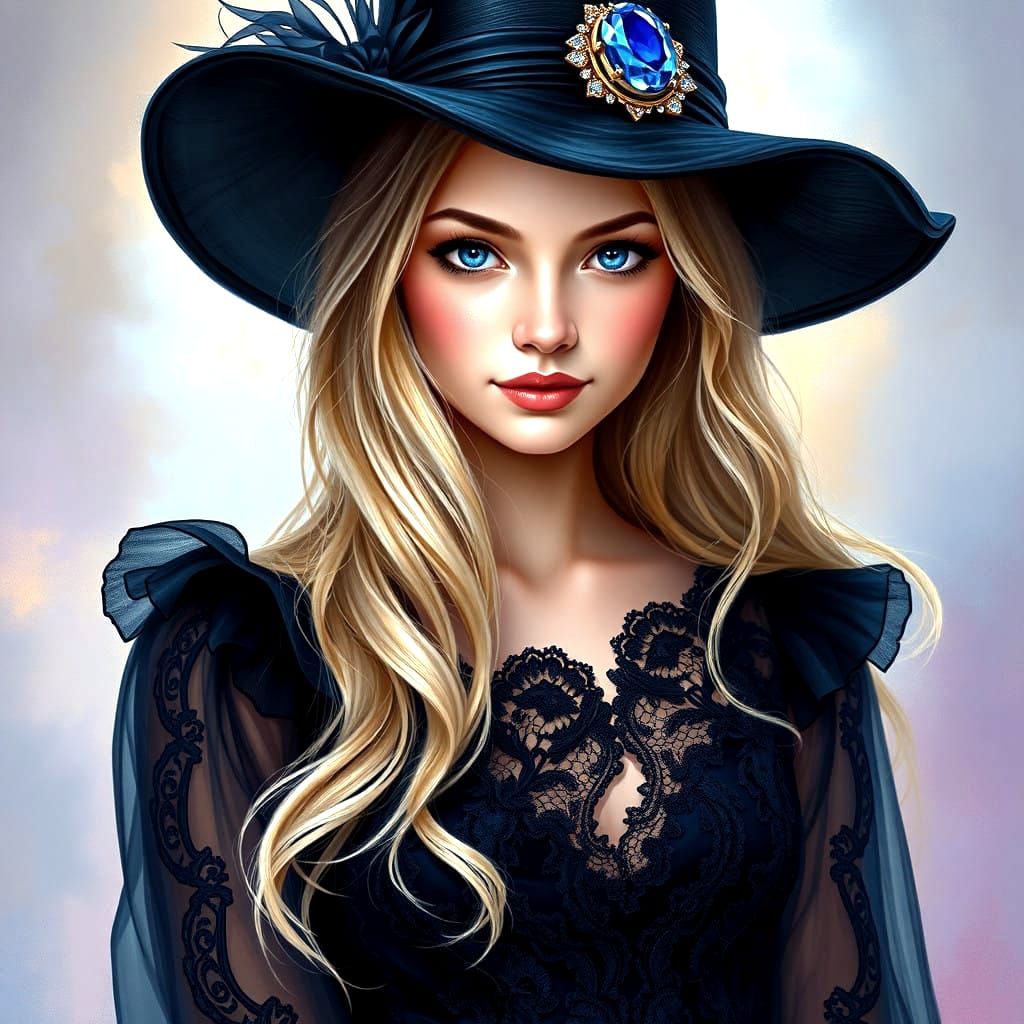 Ethereal Beauty in Fauvist Fashion