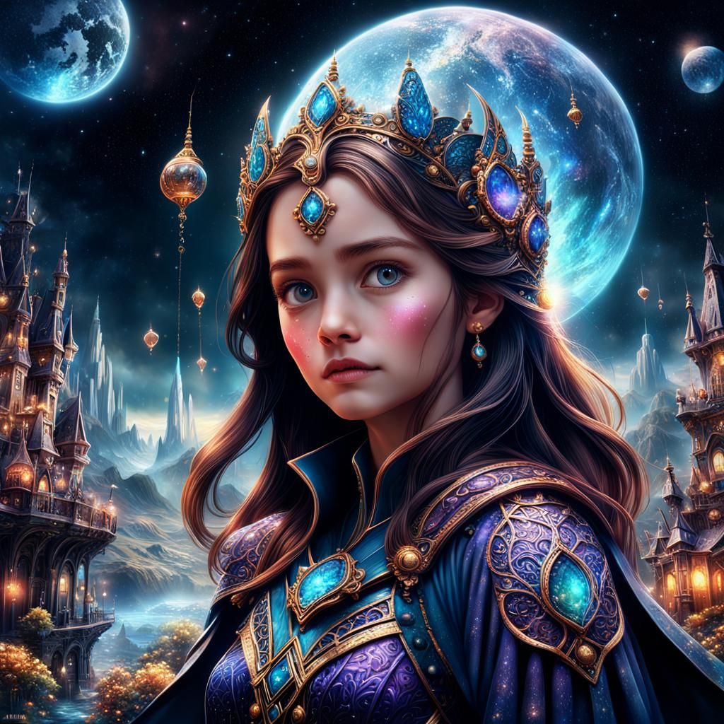 Sparkling Objects with Intricate Details in Digital Painting