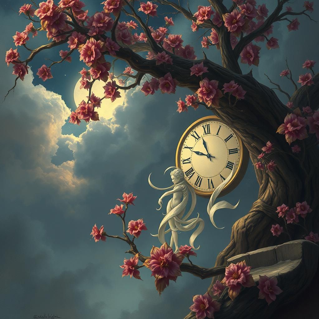 Time's Scythe: A Detailed Matte Painting in Unreal Engine 5