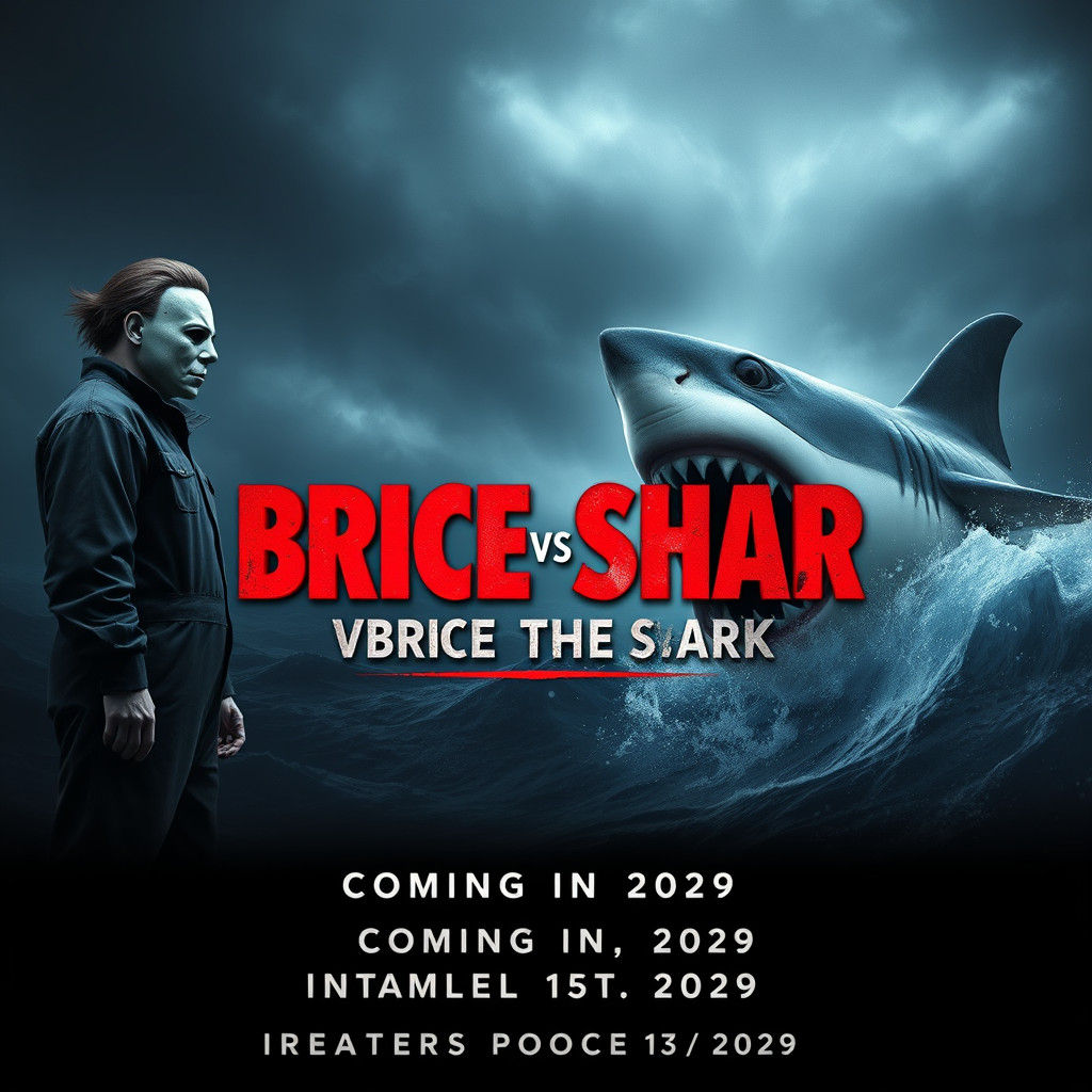 Michael Myers vs Bruce the Shark: Gothic Horror Showdown