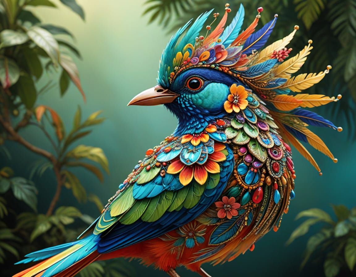 🥇exotic bird