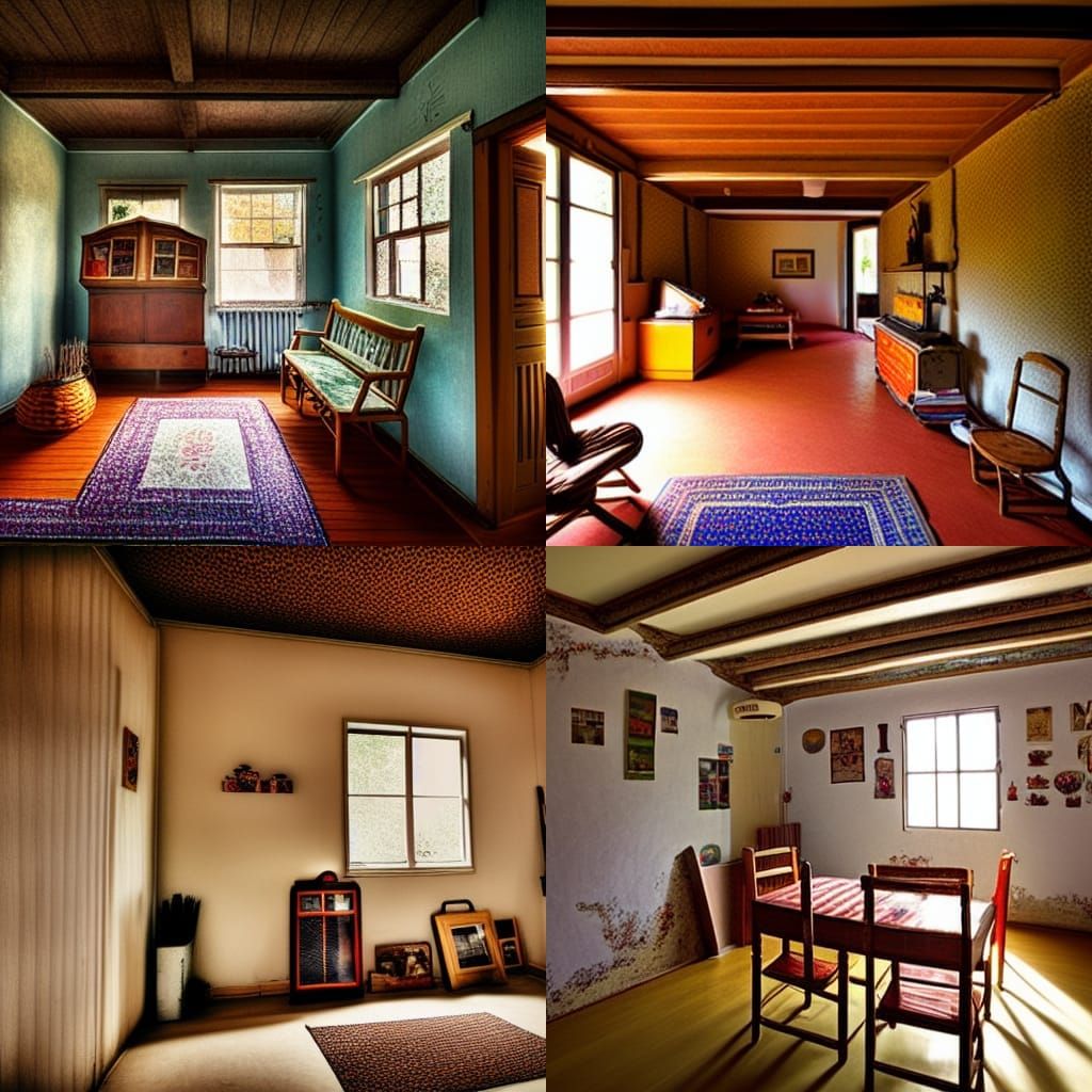 Nostalgic House Interior