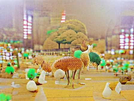 Animal Portrait in Yoshitomo Nara Style