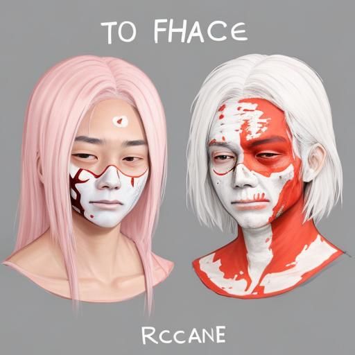 Burned Face: Severe Facial Disfigurement