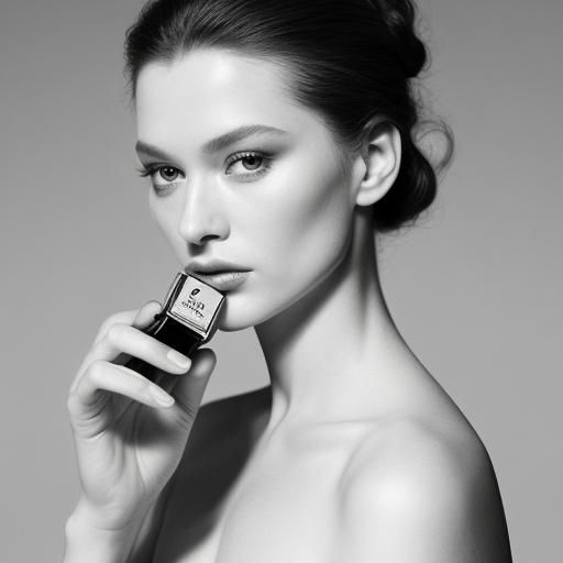 Miss Dior Perfume Bottle in Hand, Fashion Photography