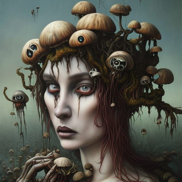 Fungi Girl 7926