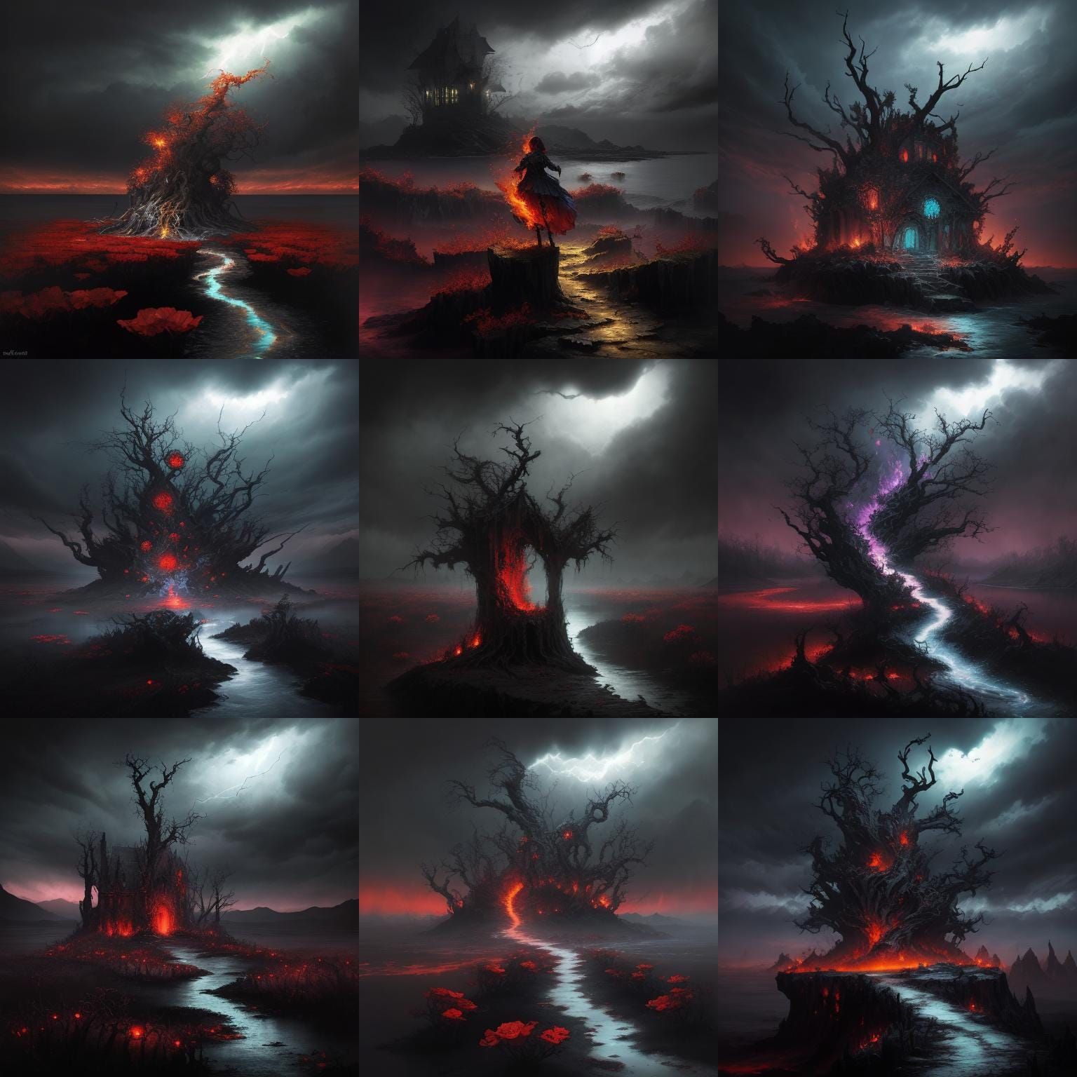 Fiery Roses, Snake Roots, Skull Flowers, and Blood River