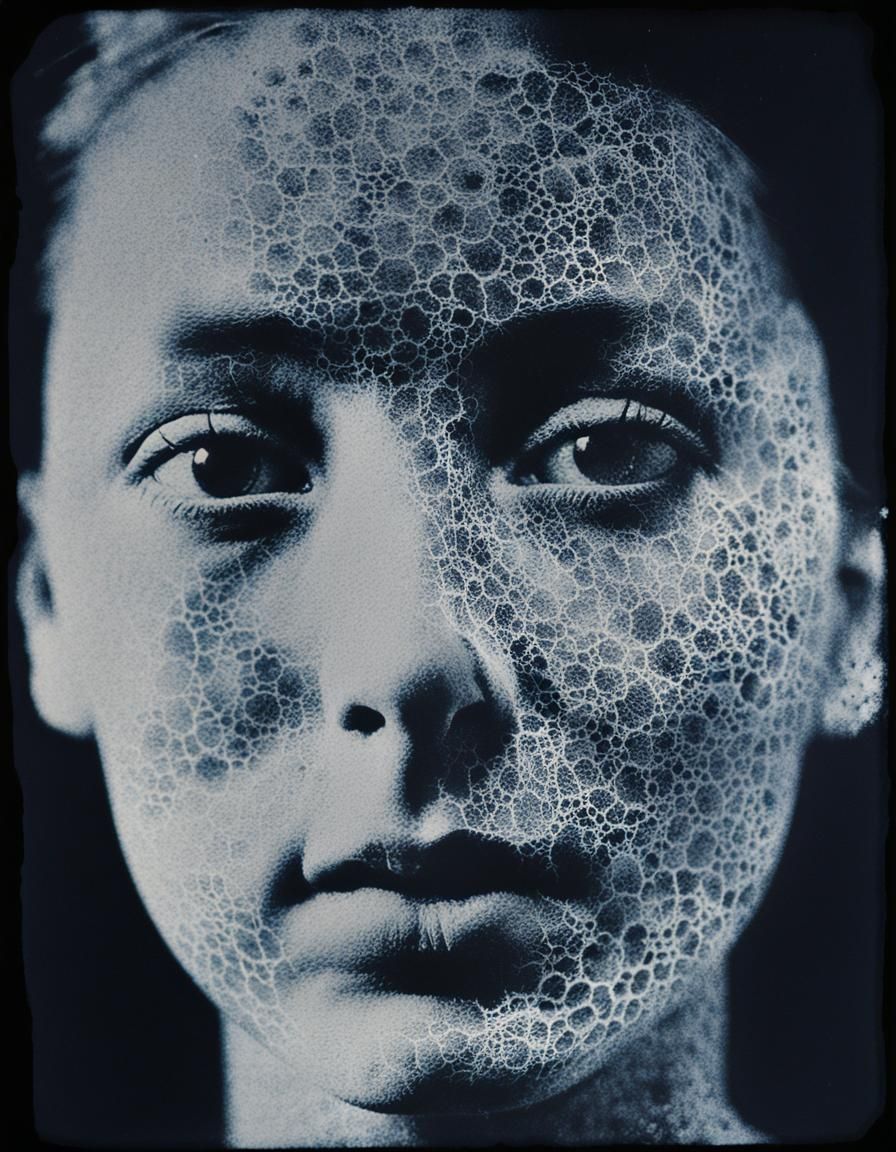 Surreal Portrait Inspired by Henri Michaux