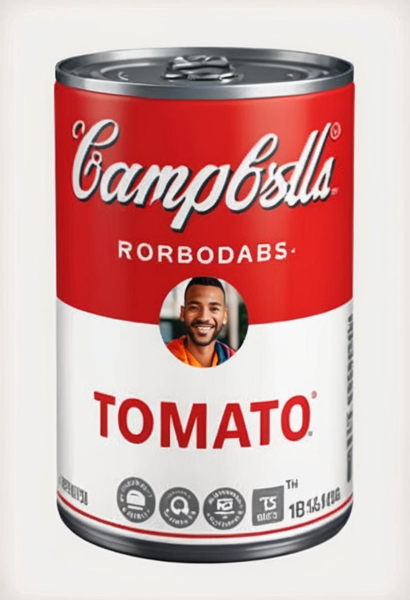 Vibrant Digital Portrait of Brand Ambassador