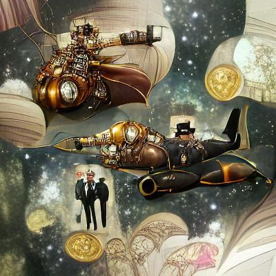 Steampunk Billionaires Explore the Cosmos