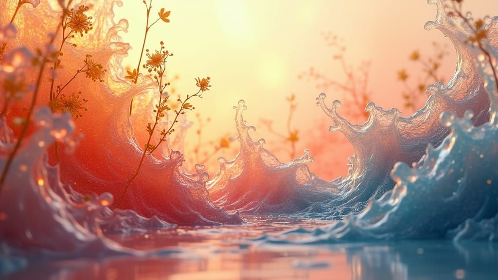 A mesmerizing cinematic animation