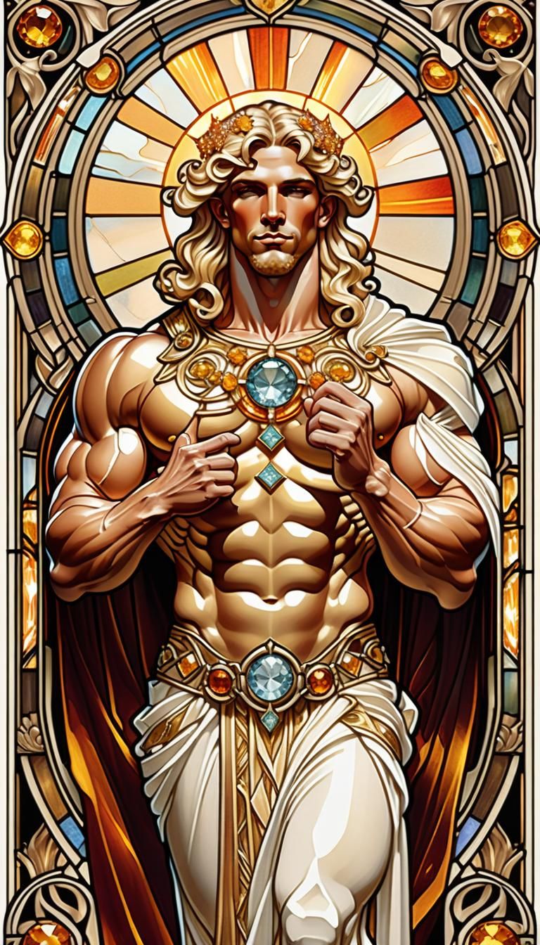 Stained Glass Apollo