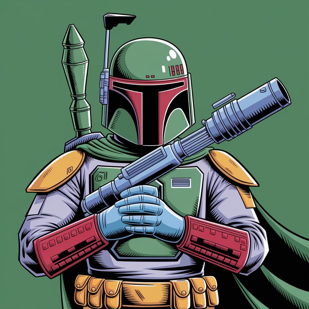 Boba Fett: Galactic Bounty Hunter in Action