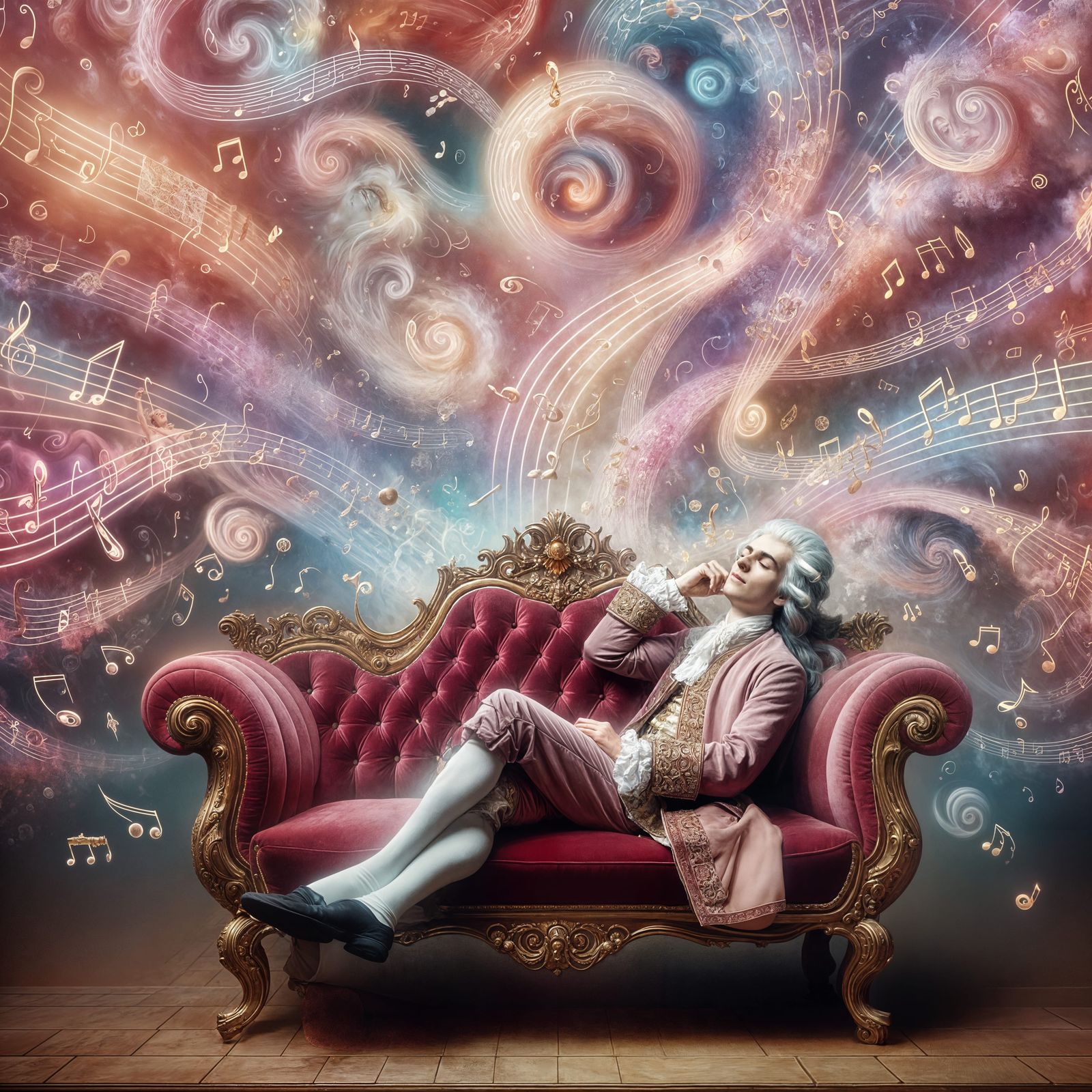 Composer's Dream: Rococo Meets Impressionism and Symbolism