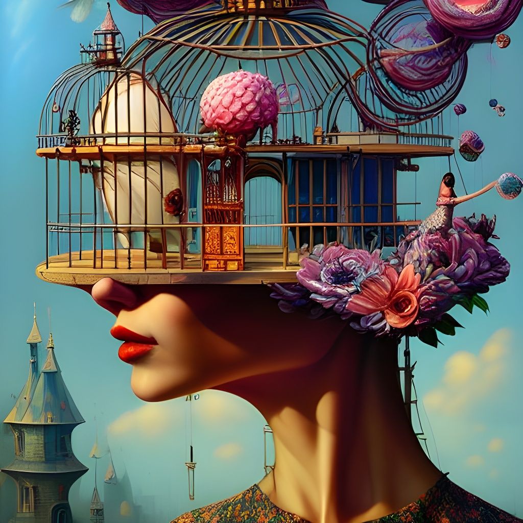 Caged inside her head