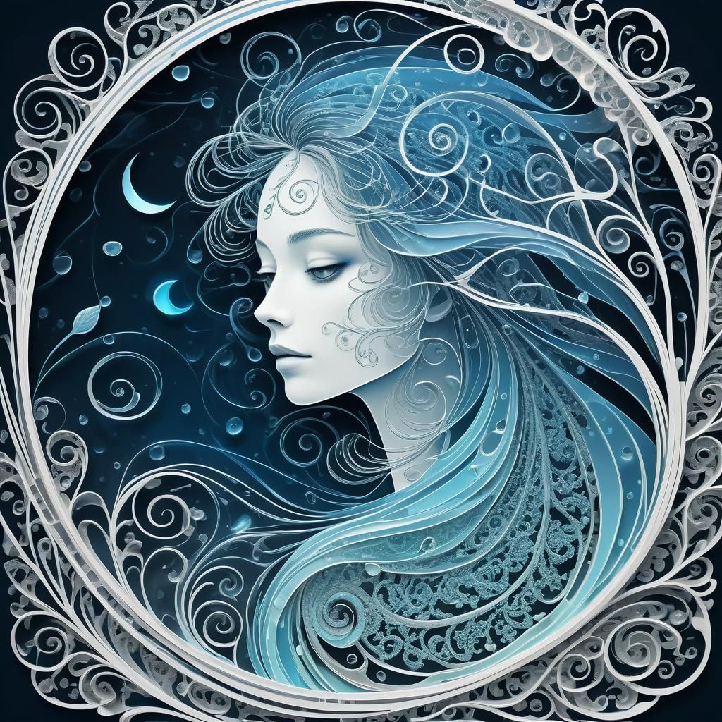 Luminescent Filigree: A Specter Spiral Masterpiece