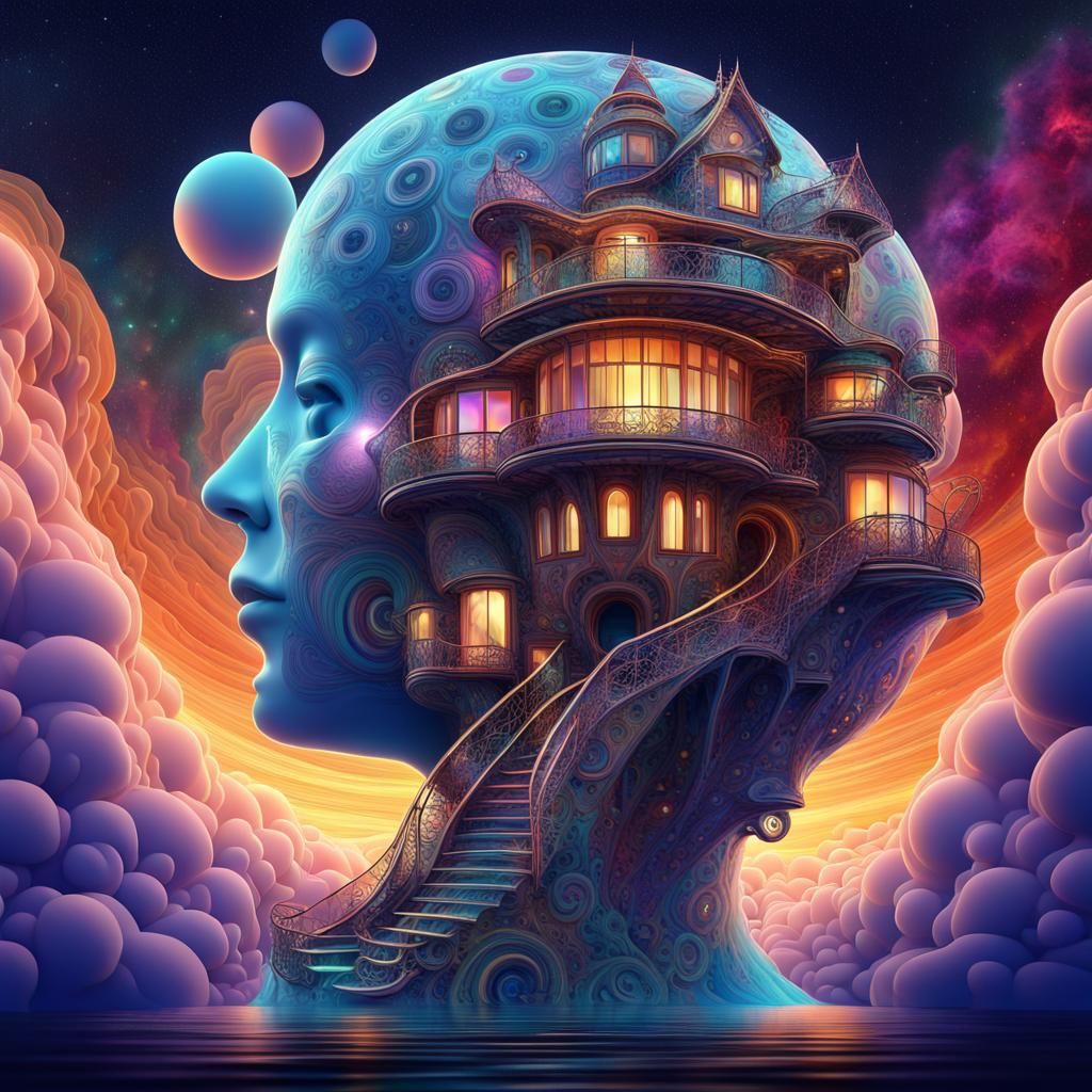 House of Whimsy: Perched on the Cosmic Mind