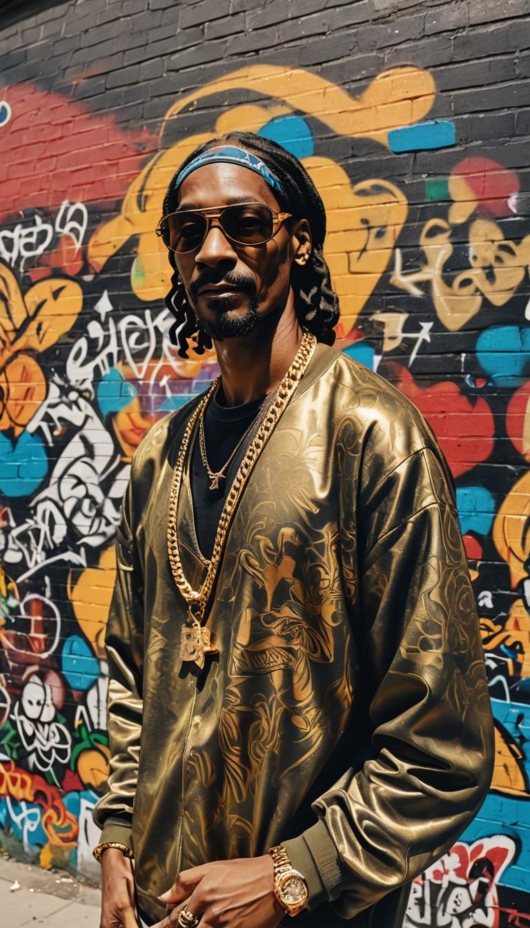 Snoop Dogg Graffiti Art in Los Angeles