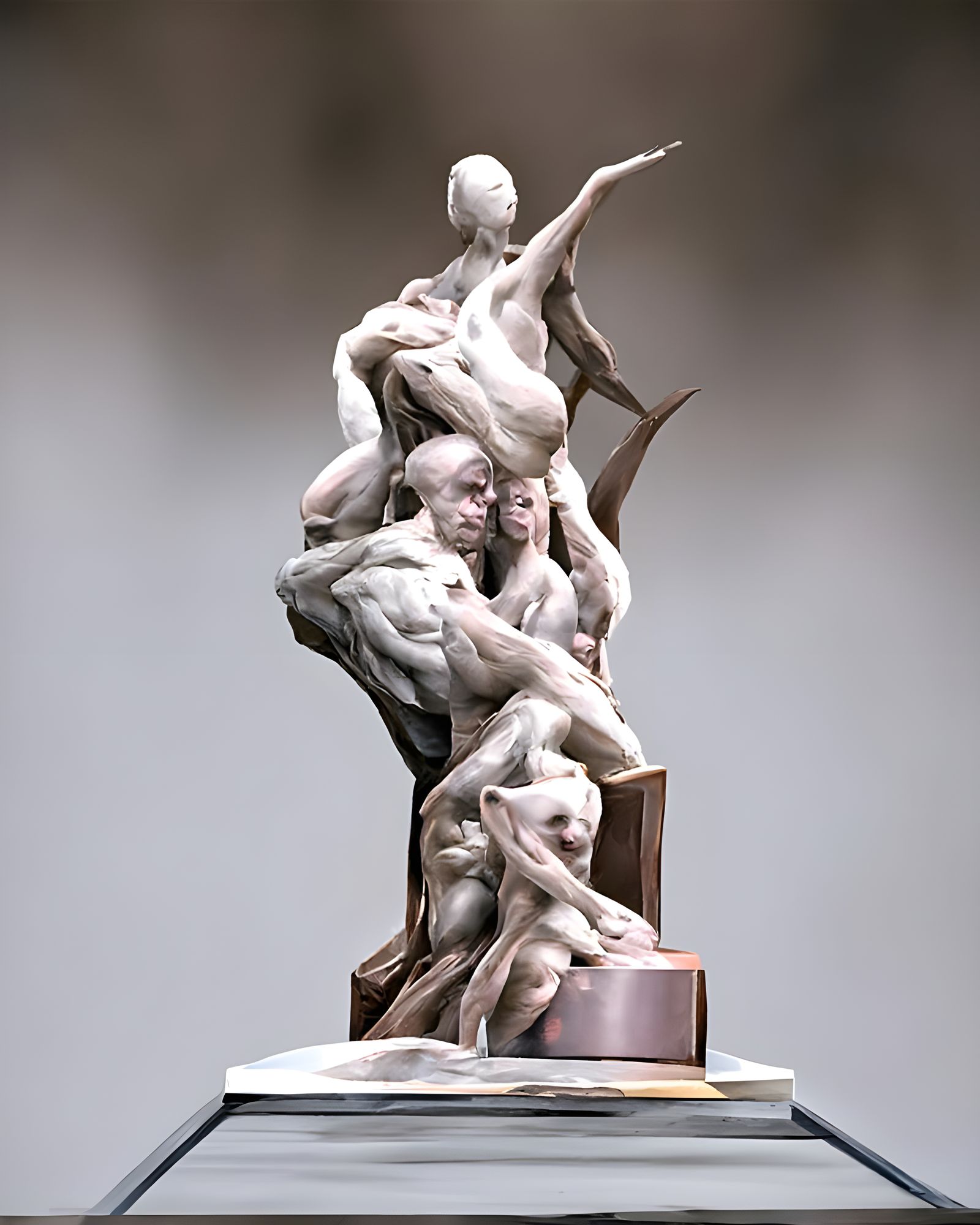 Chicago Renaissance Sculpture in 16K Resolution