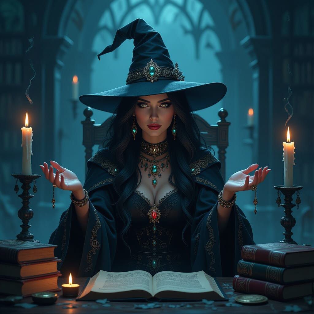 Reluctant Witch Bound to Grant a Wish