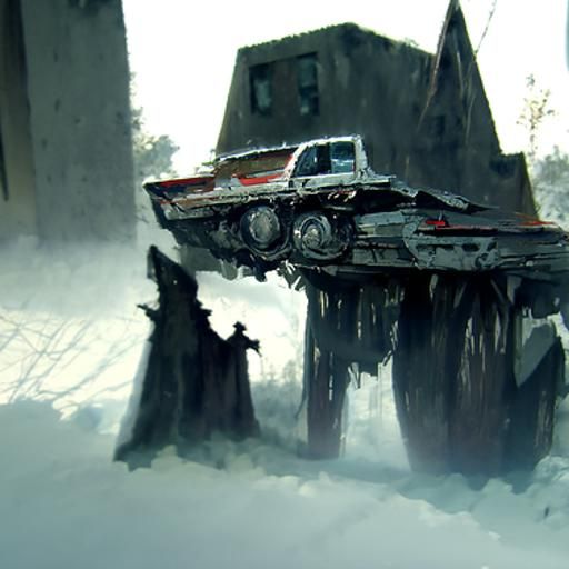 Sinister Old Tow Truck Star Destroyer