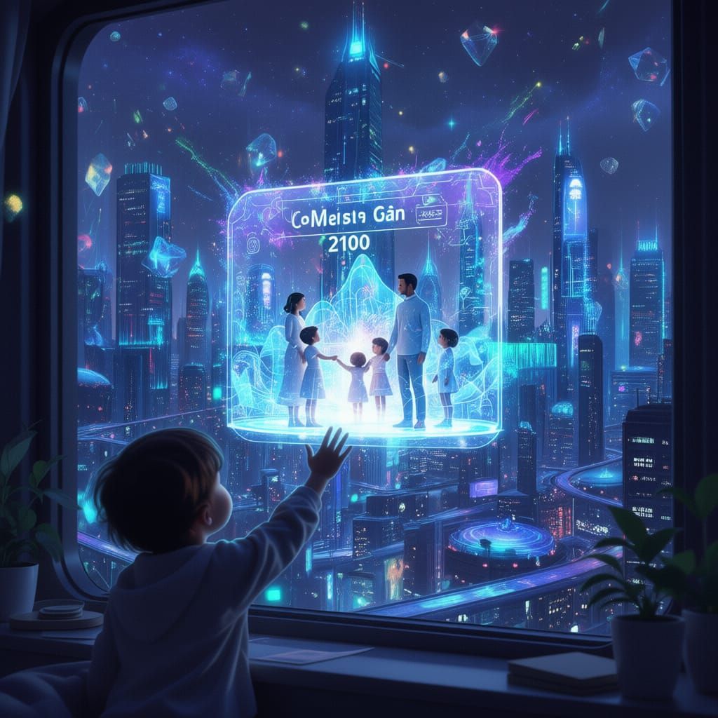 Rome in 2100 Photorealistic Street Scene