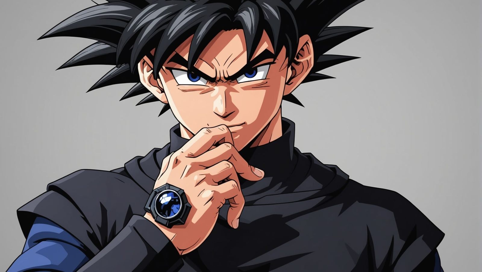 Goku Black with Turtleneck and Ring