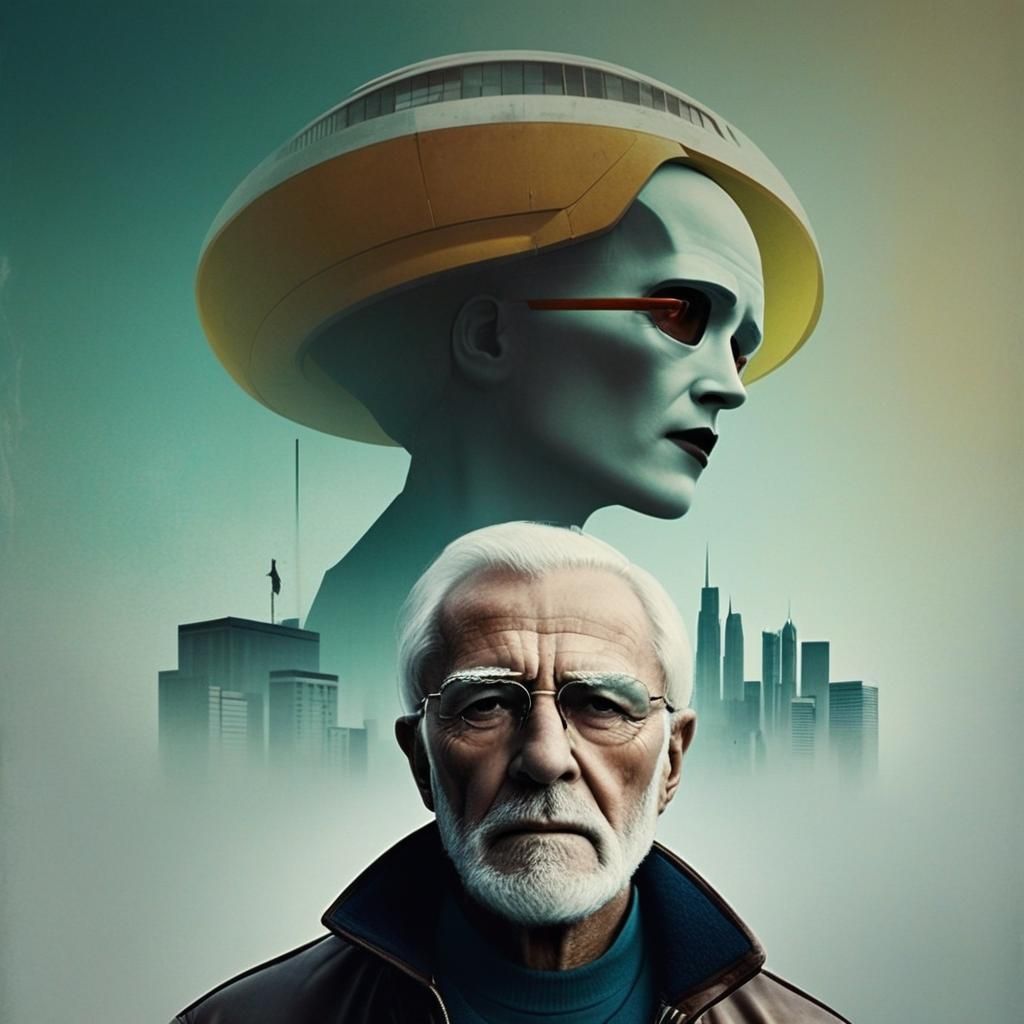 Blueberry Heart with Gold Wings: Hyperrealistic Fusion Art