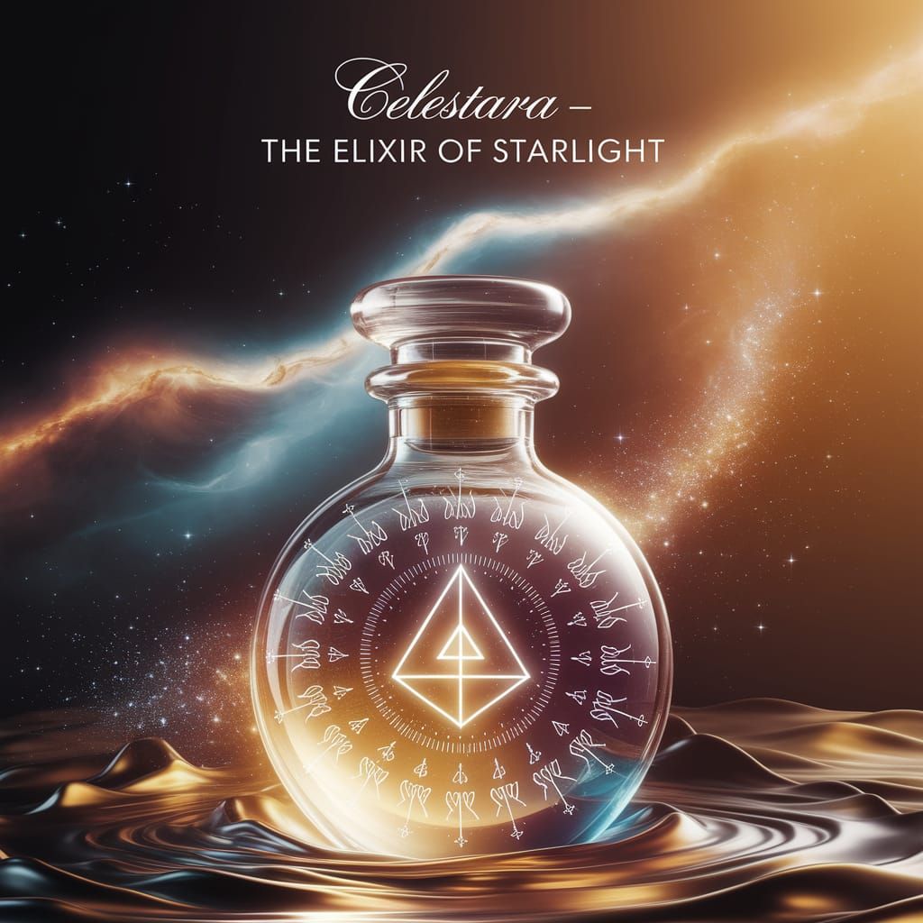 Ethereal Beauty in Celestial Glass