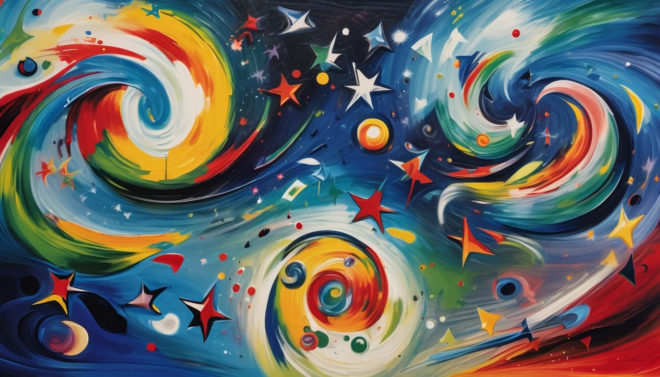 Vast 3D Vortex Maelstroms of Paint and Plasma: A Kaleidoscop...