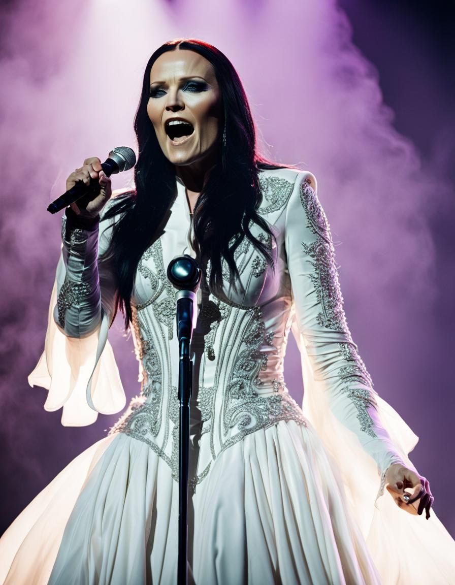 Soprano Singer Performing Live on Stage