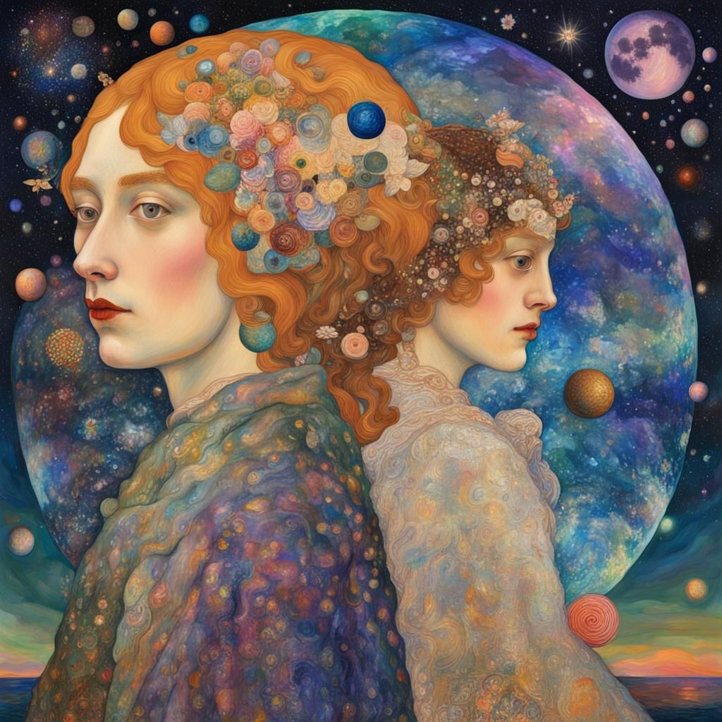 Queer Identity in Surreal Mixed Media Illustration