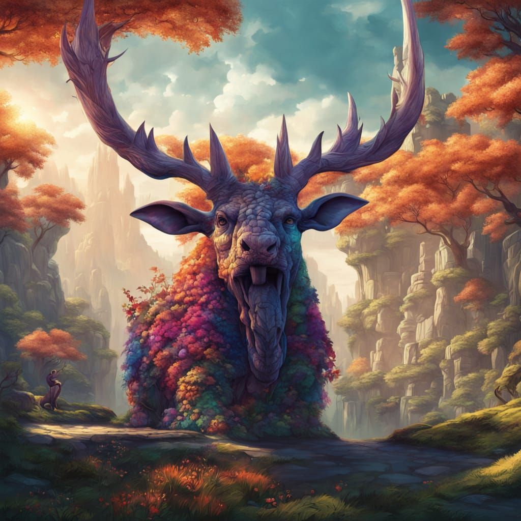 Child's Drawing Transformed into Realistic 3D CGI Fantasy Ar...