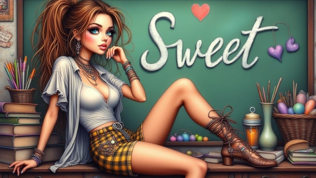 Cheeky School Brat 12