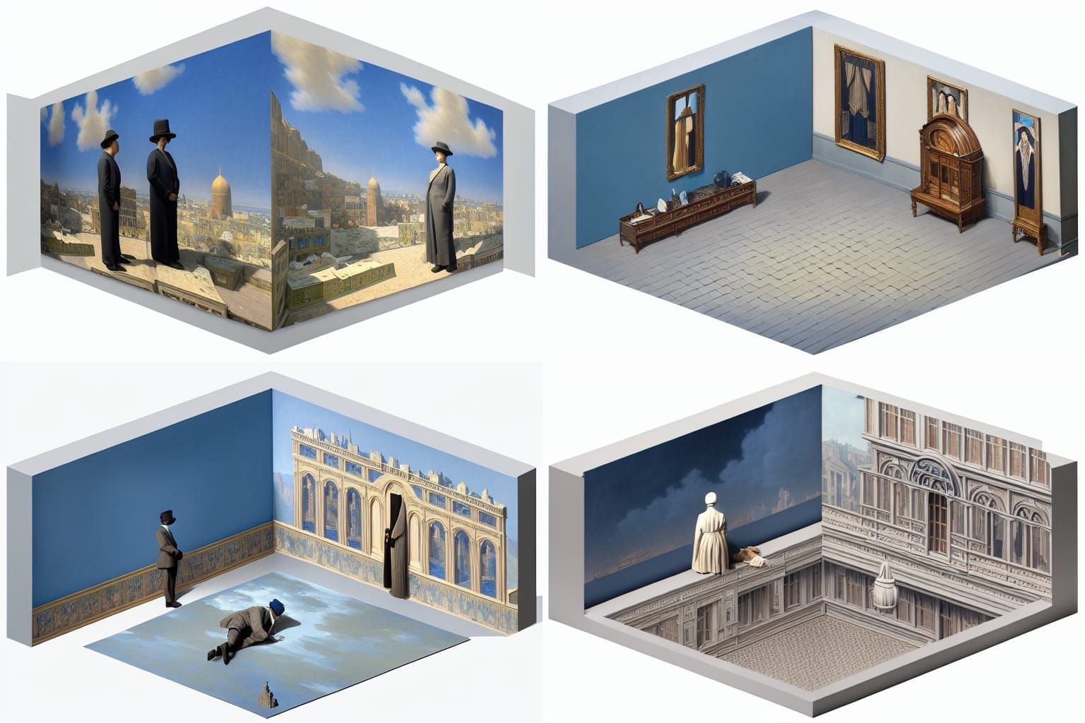 Isometric Workshop - René Magritte 3/3
