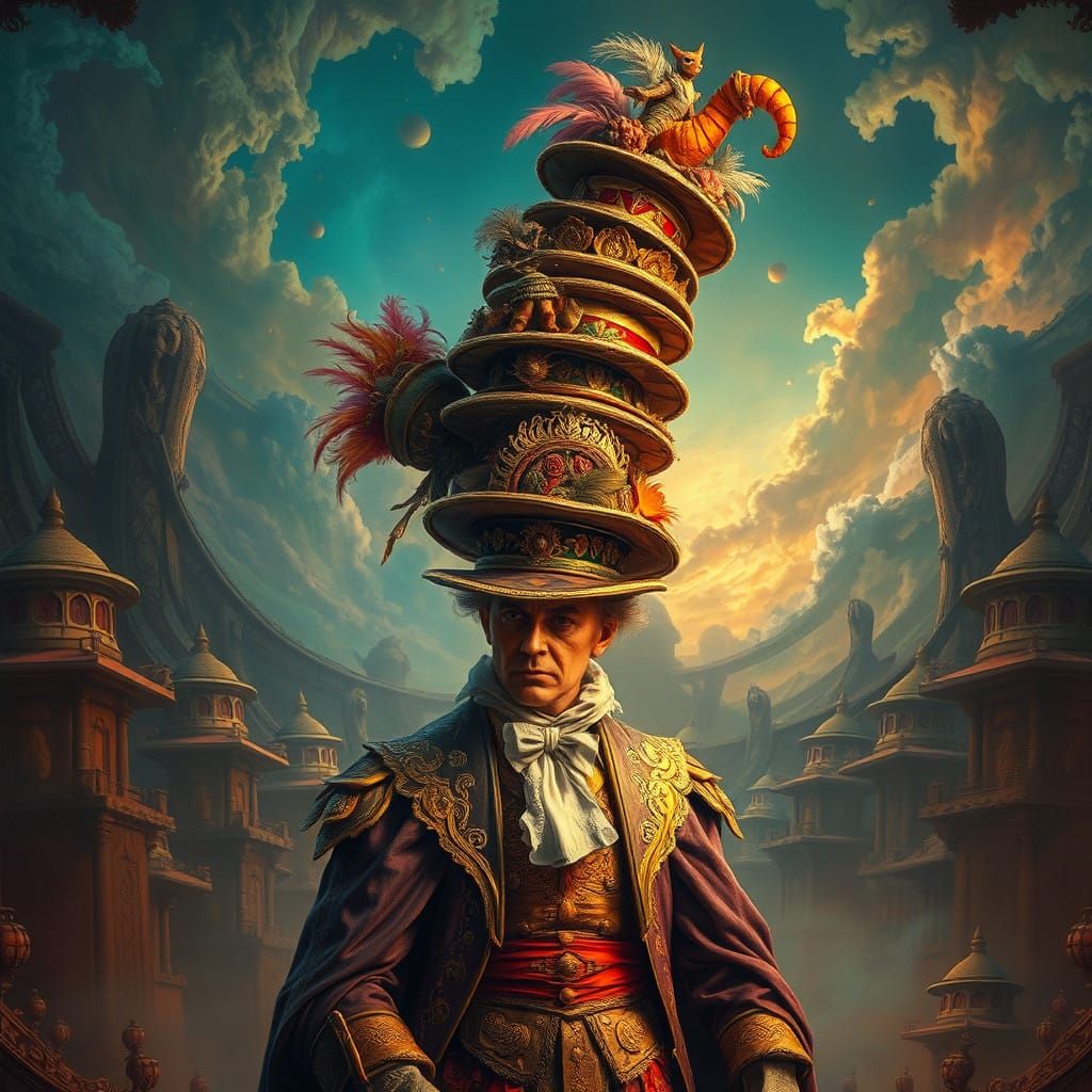 Dreamlike Eccentric in 56 Ornate Hats