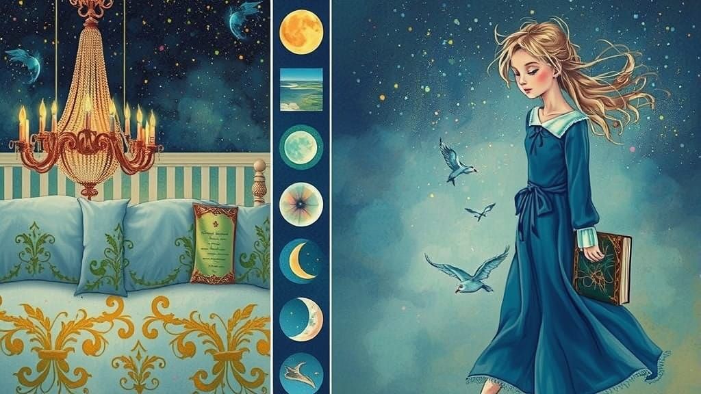 Dreamy Whimsy in Soft Pastels, a Cozy Bedroom Scene