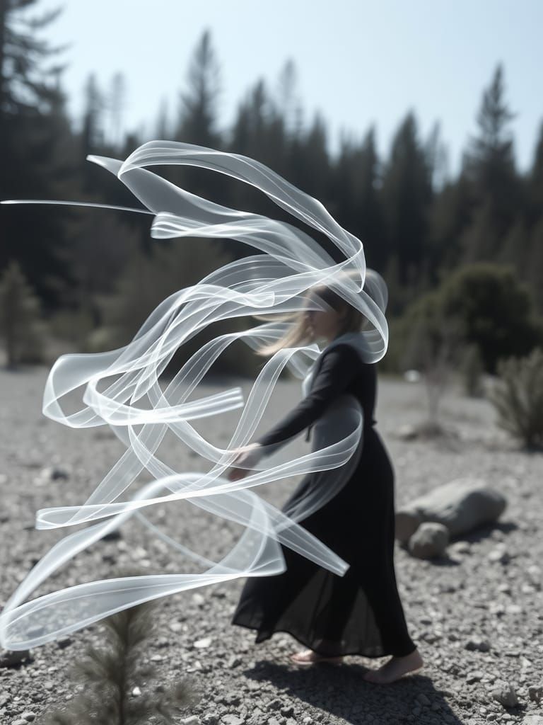 Intangible Visualization of Optical Tension