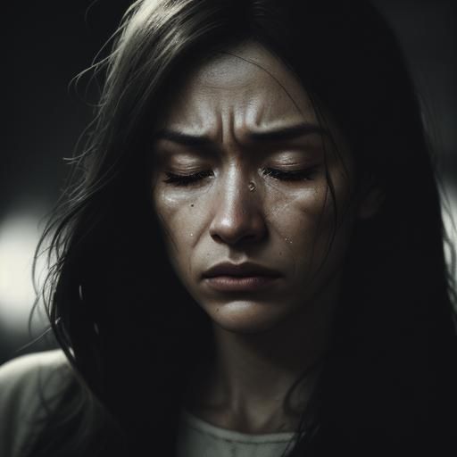 Painful Close-Up: Moody Realism in Cinematic Style