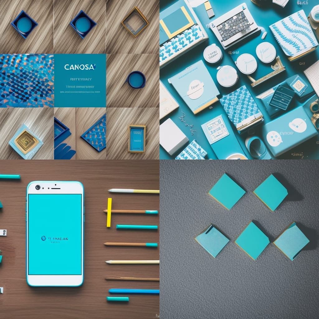 Isometric Designs in Navy, Gold and Blue