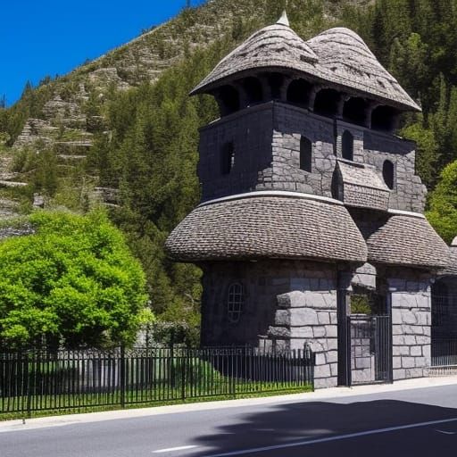 Skull Castle: A Gothic Fantasy Fortress
