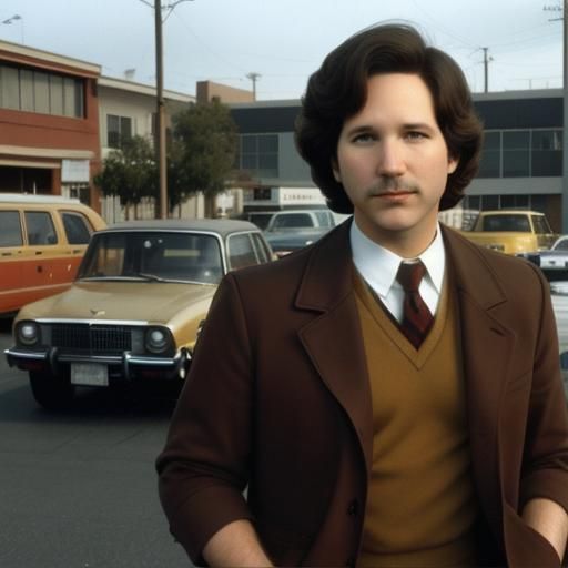 Brian Fantana, 1970s Field Reporter Portrait